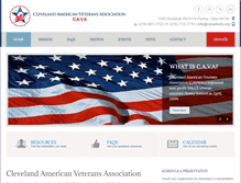 Tablet Screenshot of cava4vets.org